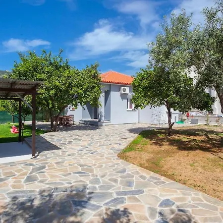 Aethra House In Agria Volou Villa Exterior photo